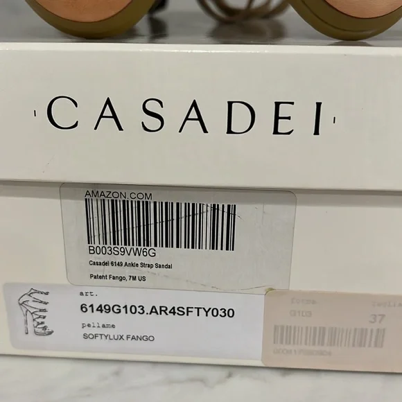 Casadei Beautiful Buckle Bootie with side zipper - Picture 5 of 5